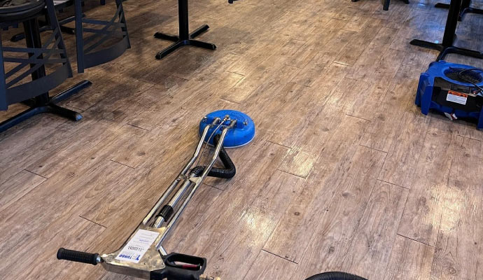 Floor wax removal service