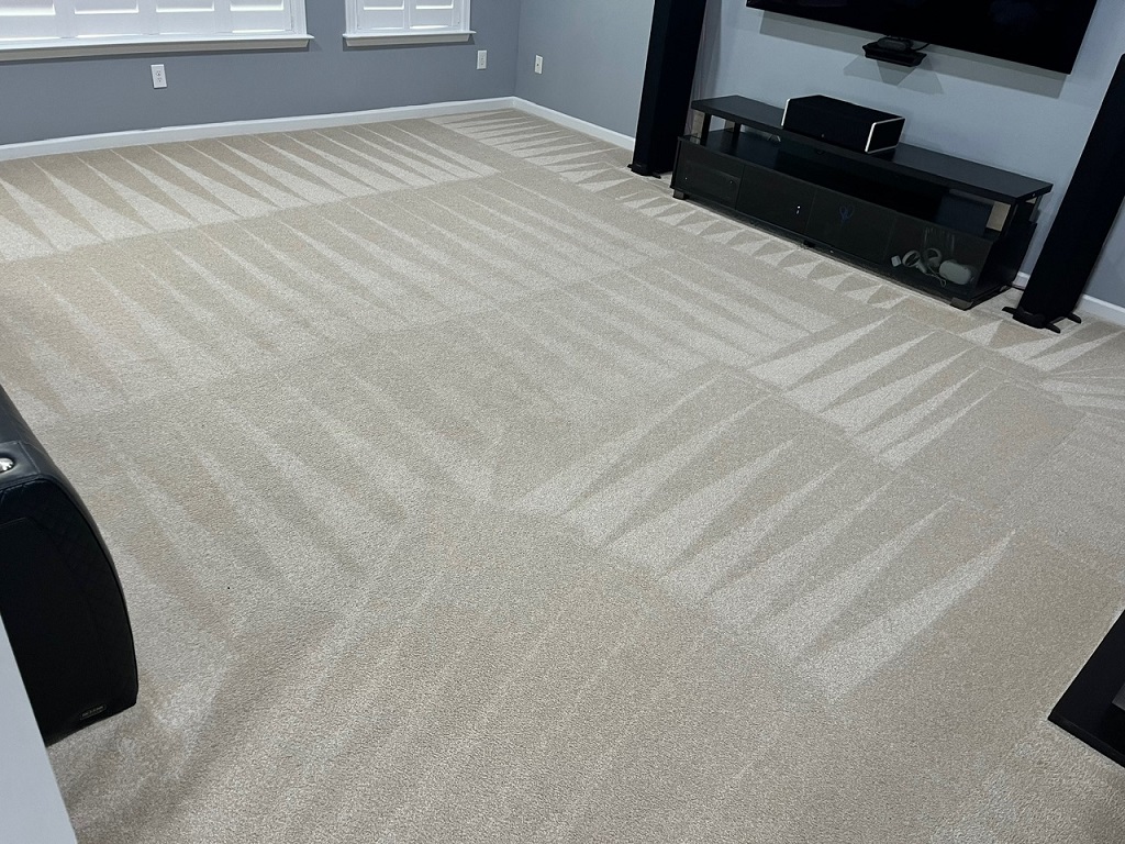 Carpet Cleaning Completed