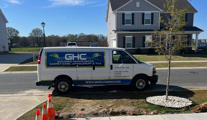 GHC Building Maintenance service vehicle